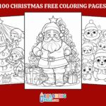 100 Free Christmas Coloring Pages