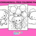 25 Cinnamoroll Coloring Pages for kids