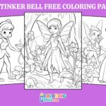 30 Tinker Bell Coloring Pages for kids