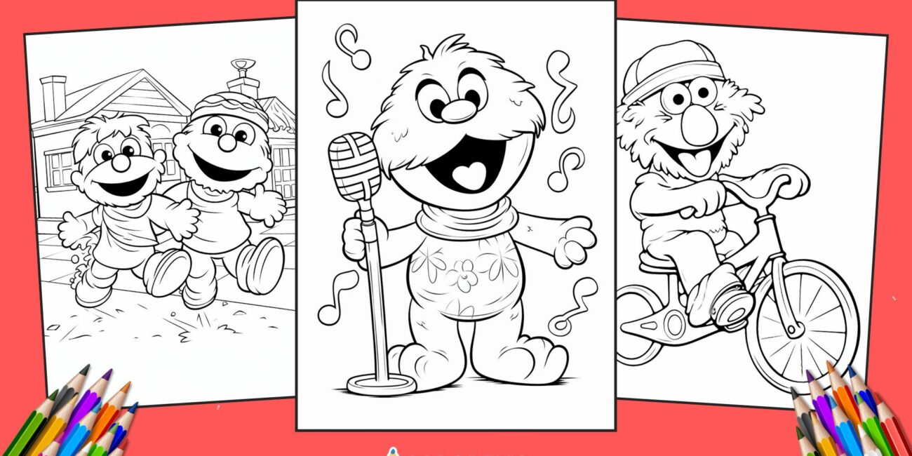 40 Elmo Coloring Pages for kids
