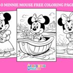 40 Minnie Mouse Coloring Pages for kids