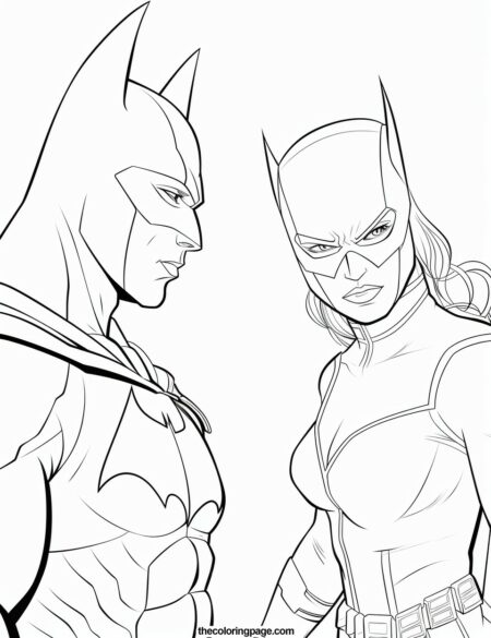 40 Batman Coloring Pages for kids - Free Download - TheColoringPage