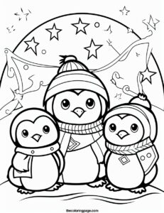 30 Free Penguins Coloring Pages for kids - Free & Easy Download ...
