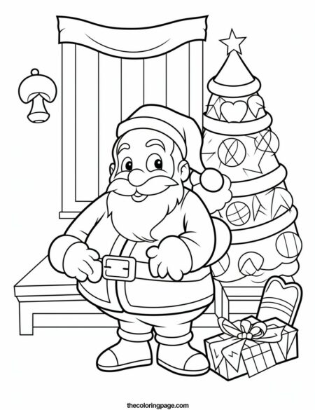 50 Free Santa Claus Coloring Pages - Perfect for Kids’ Creative Time ...