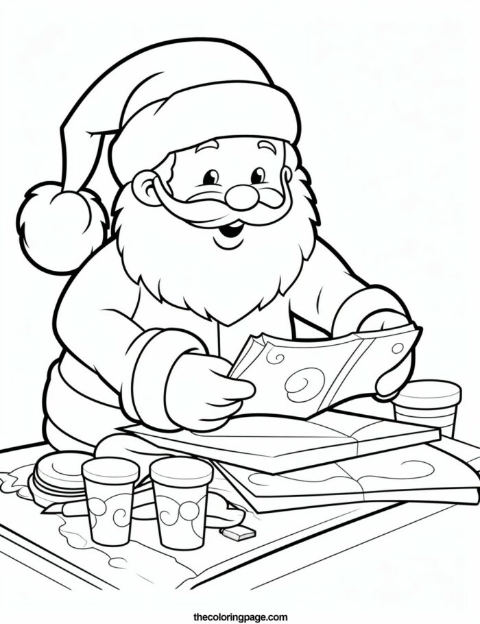 50 Free Santa Claus Coloring Pages - Perfect for Kids’ Creative Time ...