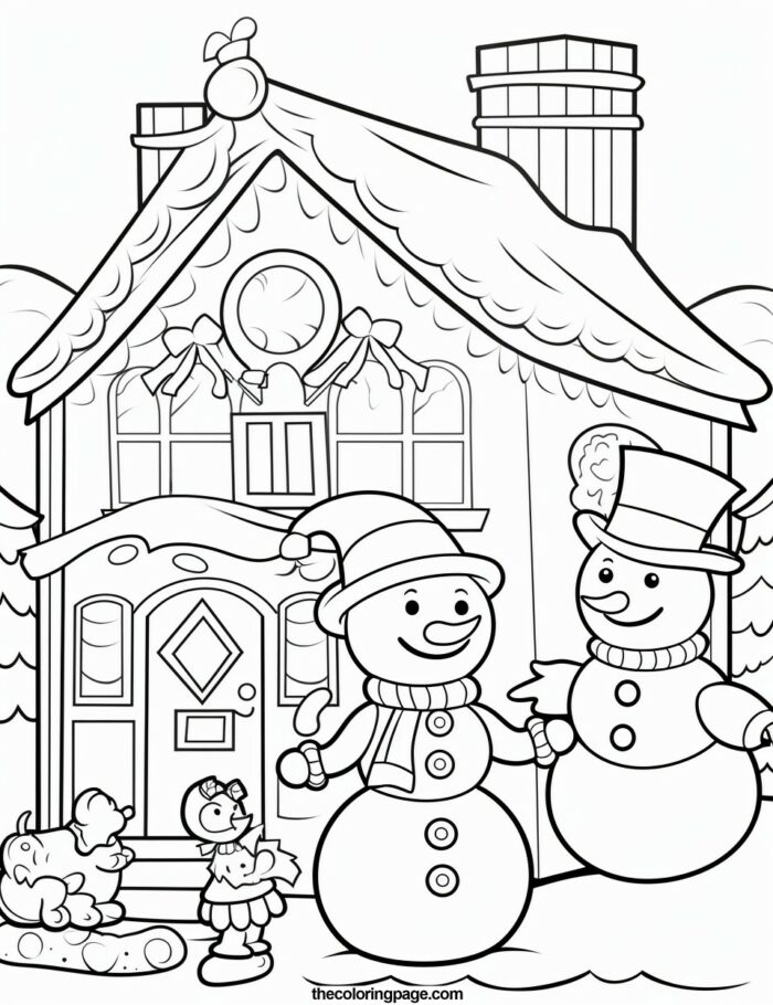 50 Free Snowman Coloring Pages - Perfect for Kids’ Creative Time ...