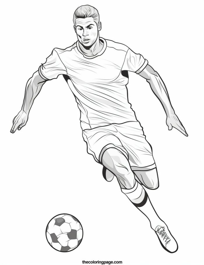 25 Free Cristiano Ronaldo Coloring Pages for kids - Free Download ...