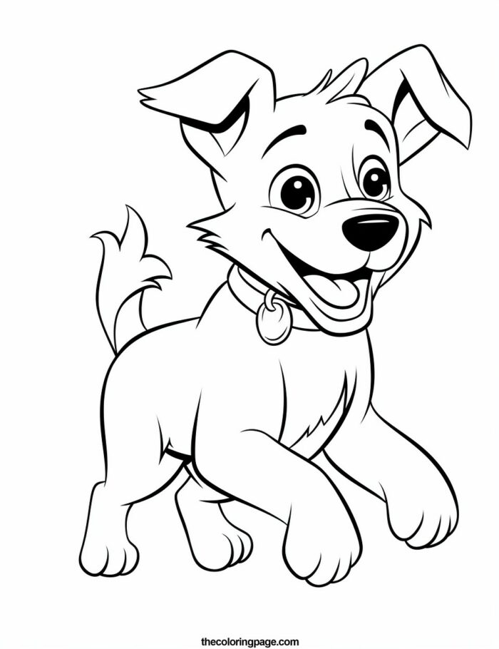 40 Free Dogs Coloring Pages for kids - Free & Easy Download ...