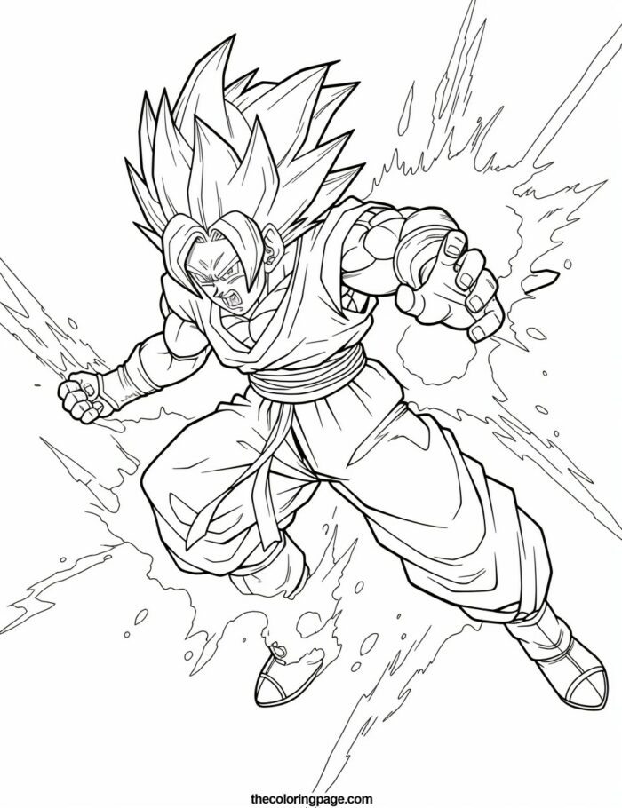 25 Free Dragon ball Z Coloring Pages for kids - Free Download ...