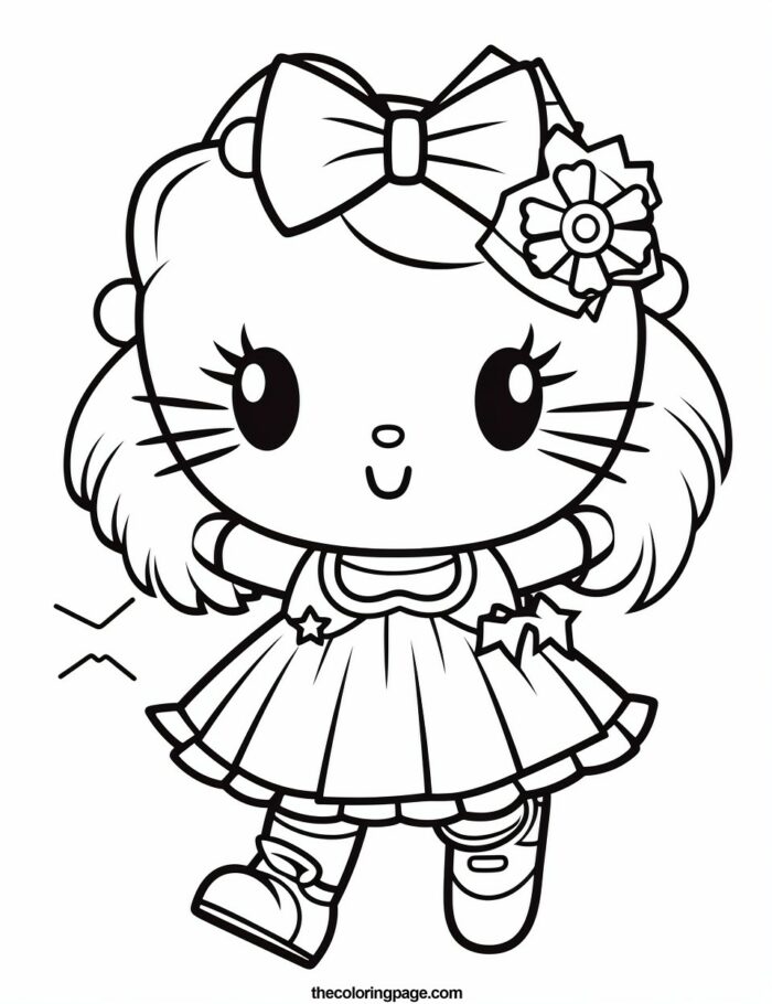 25 Free Hello Kitty Coloring Pages for kids - Free Download ...