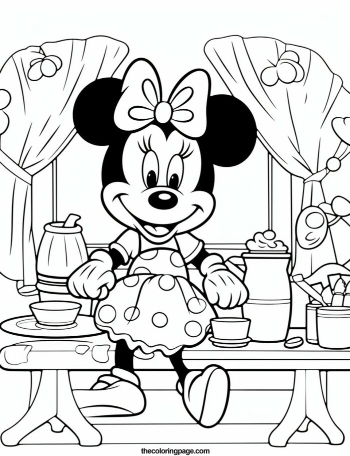 40 Free Minnie Mouse Coloring Pages - A Kid's Coloring Paradise ...