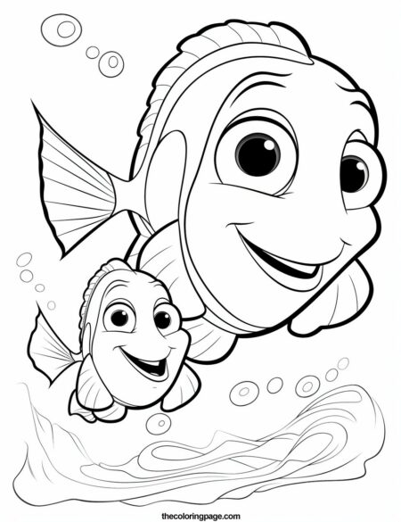 30 Free Finding Nemo Coloring Pages for kids - Free Download ...