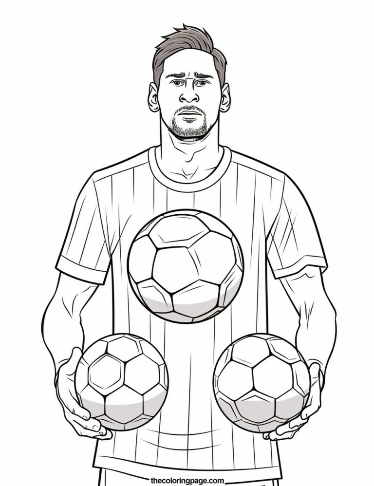 25 Free Lionel Messi Coloring Pages for kids - Free Download ...