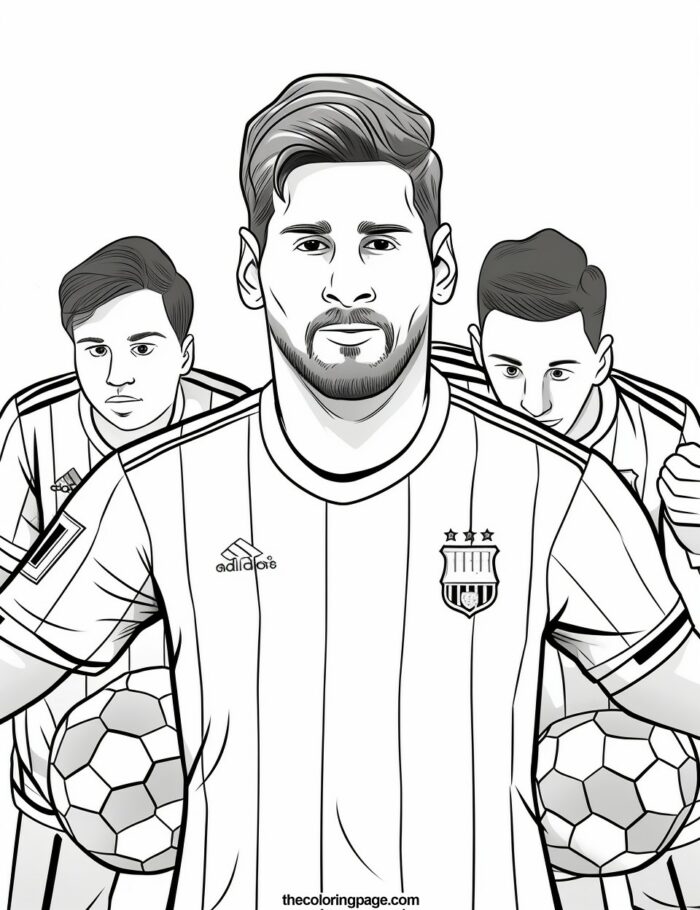 25 Free Lionel Messi Coloring Pages for kids - Free Download ...