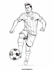 25 Free Lionel Messi Coloring Pages for kids - Free Download ...