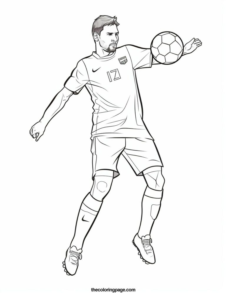 25 Free Lionel Messi Coloring Pages for kids - Free Download ...