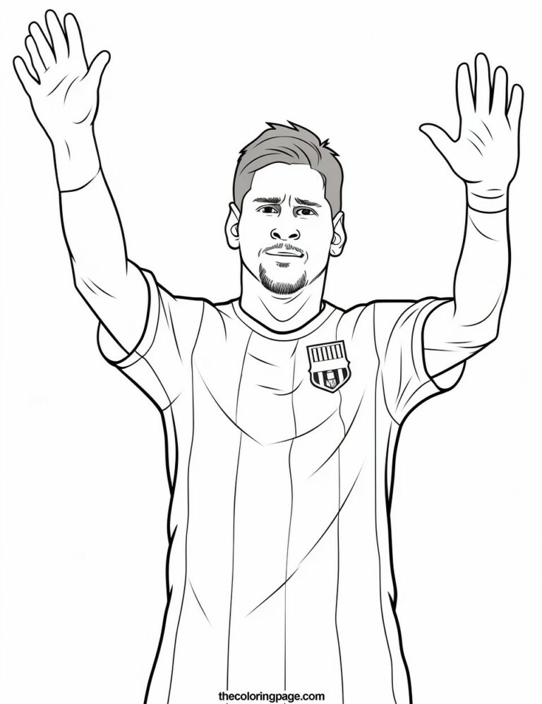 25 Free Lionel Messi Coloring Pages for kids - Free Download ...