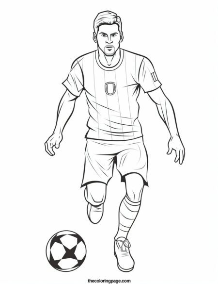 25 Free Lionel Messi Coloring Pages for kids - Free Download ...