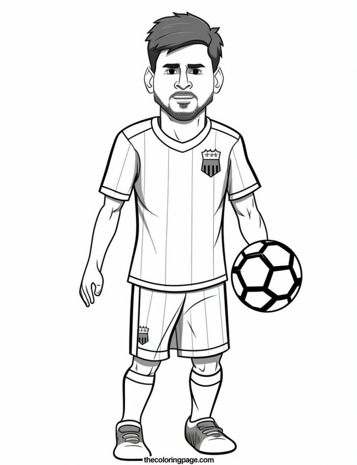 25 Free Lionel Messi Coloring Pages for kids - Free Download ...