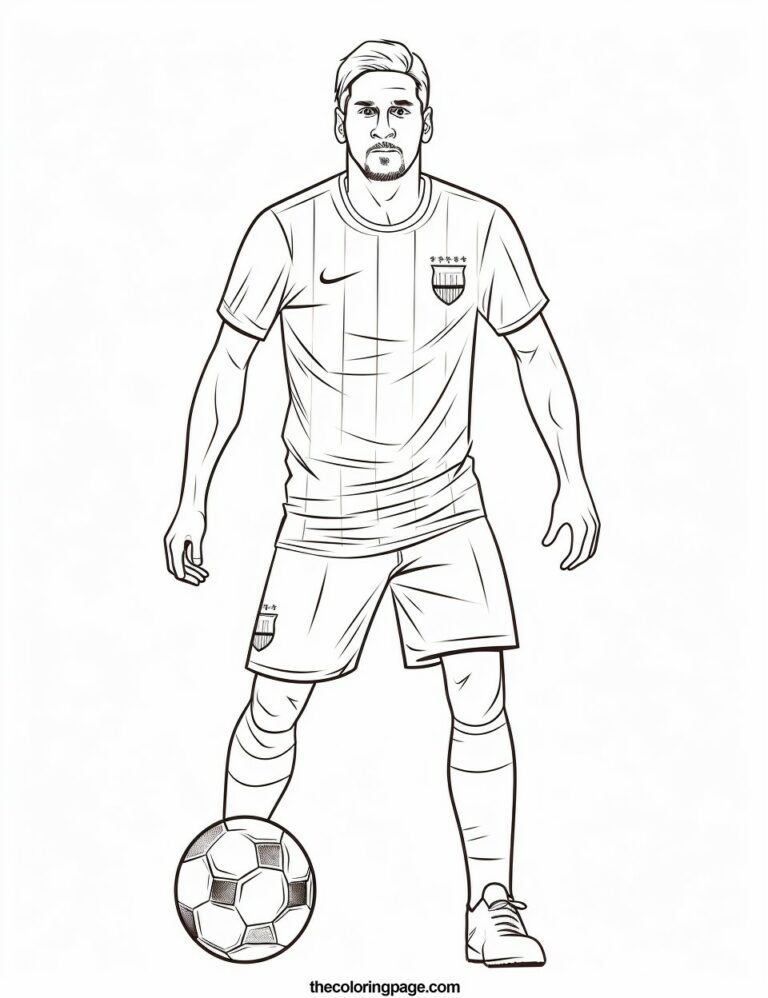 25 Free Lionel Messi Coloring Pages for kids - Free Download ...