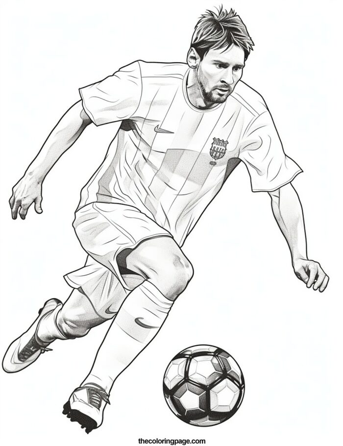 25 Free Lionel Messi Coloring Pages for kids - Free Download ...