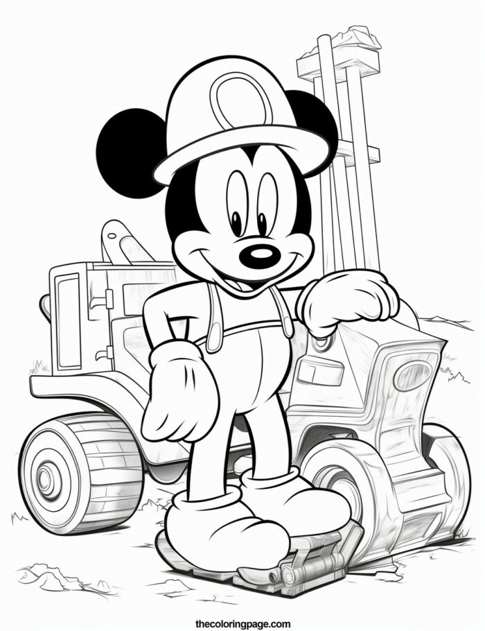 70 Free Mickey Mouse Coloring Pages - A Kid's Coloring Paradise ...