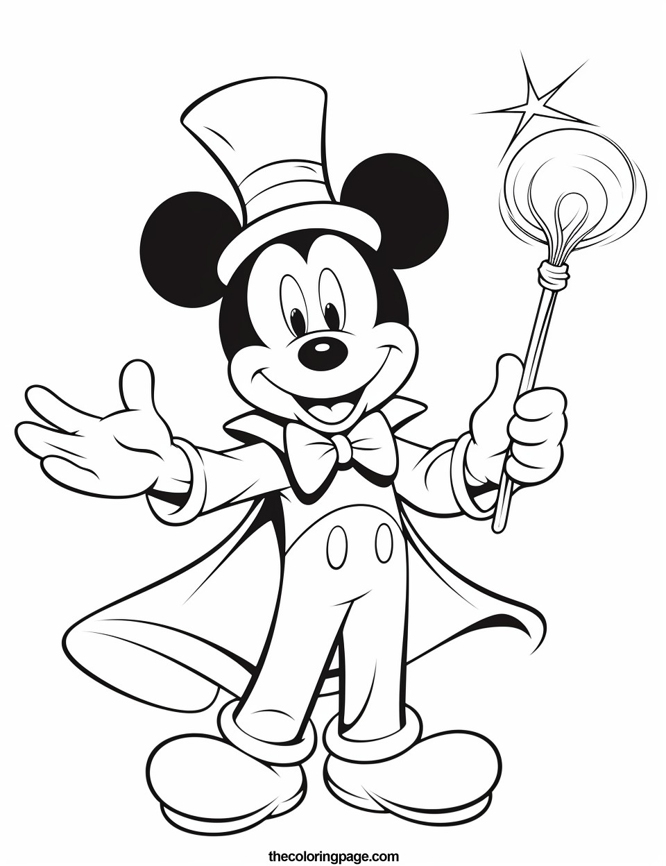 70 Free Mickey Mouse Coloring Pages - A Kid's Coloring Paradise ...