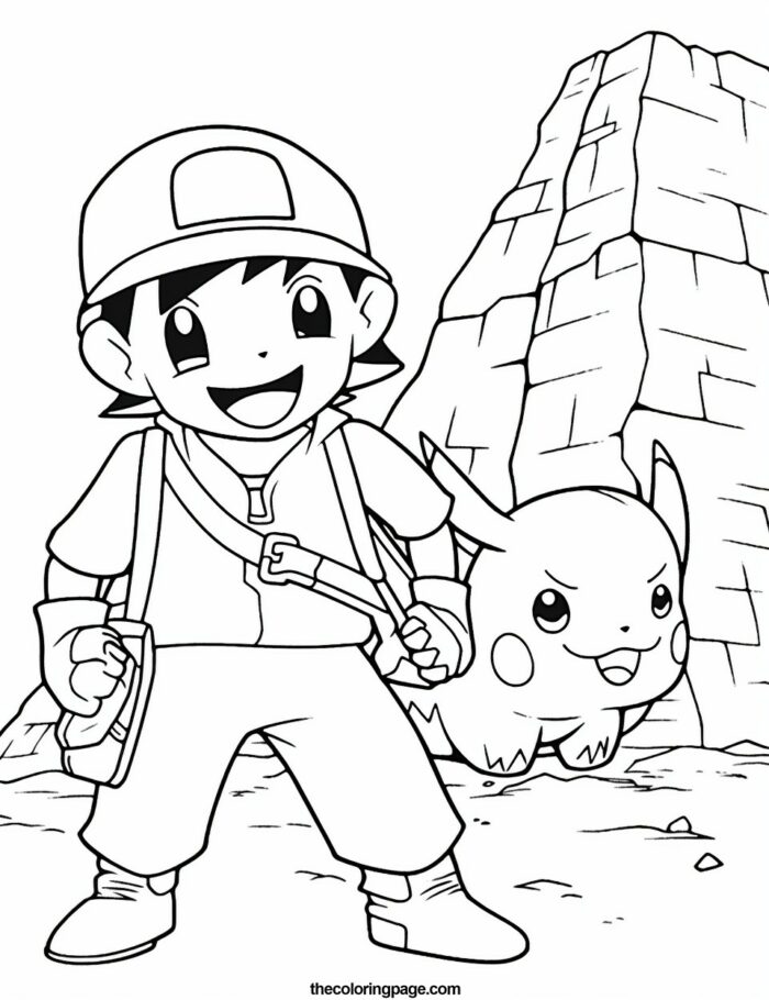 25 Free Pokemon Coloring Pages for kids - Free Download - TheColoringPage