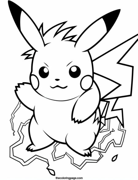 25 Free Pokemon Coloring Pages for kids - Free Download - TheColoringPage