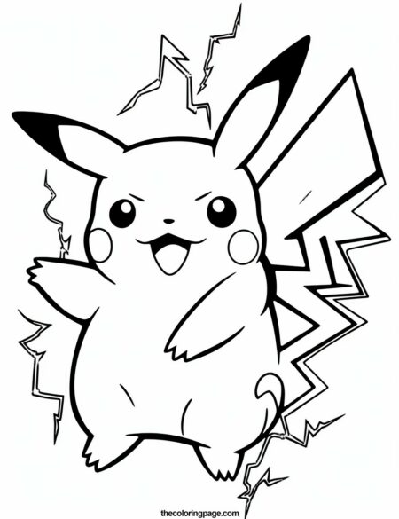 25 Free Pokemon Coloring Pages for kids - Free Download - TheColoringPage