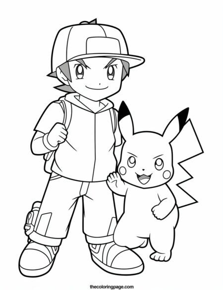 25 Free Pokemon Coloring Pages for kids - Free Download - TheColoringPage