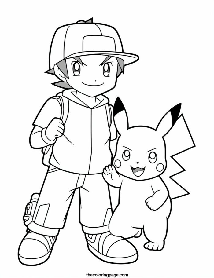 25 Free Pokemon Coloring Pages for kids - Free Download - TheColoringPage