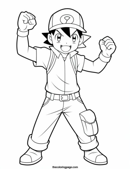 25 Free Pokemon Coloring Pages For Kids - Free Download - Thecoloringpage