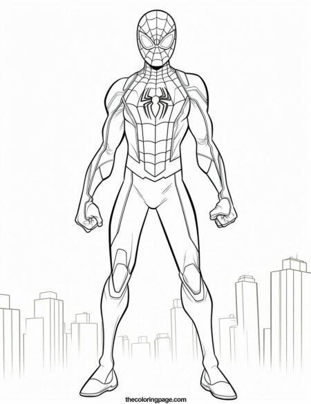 25 Free Spider-Man Miles Morales Coloring Pages for kids - Free ...