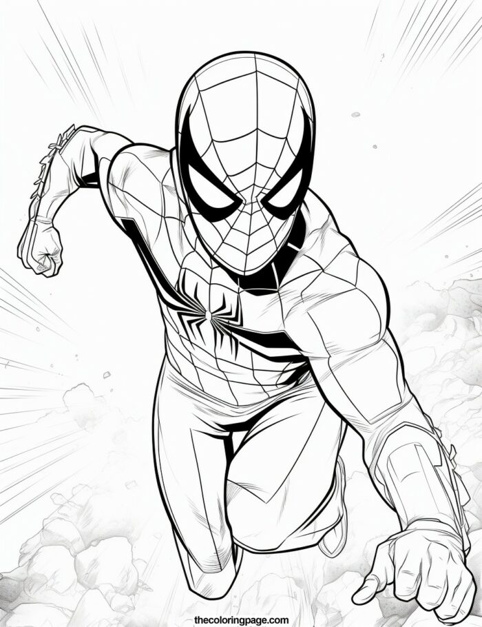 25 Free Spider-Man Miles Morales Coloring Pages for kids - Free ...