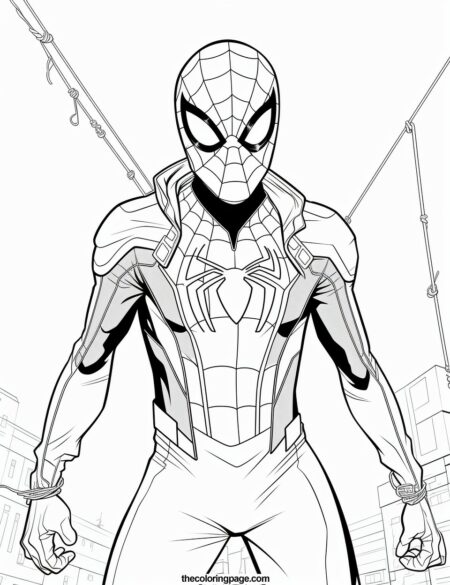 25 Free Spider-Man Miles Morales Coloring Pages for kids - Free ...