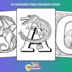 26 Free Alphabet Coloring Pages