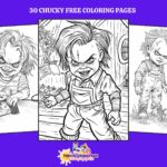 30 Free Chucky Coloring Pages