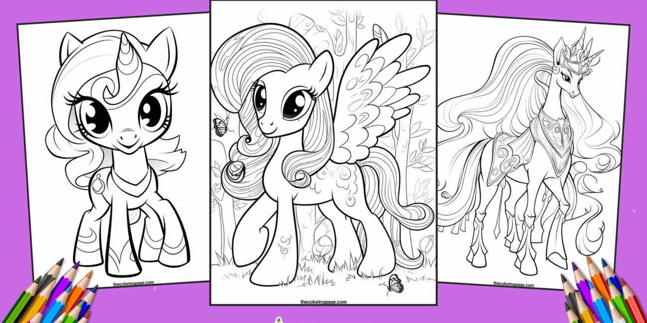 30 Free My Little Pony Coloring Pages For Kids