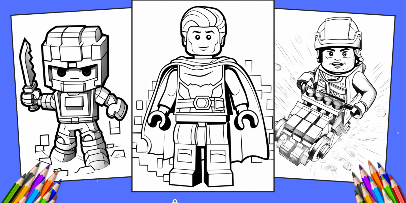 30 Free Roblox Coloring Pages