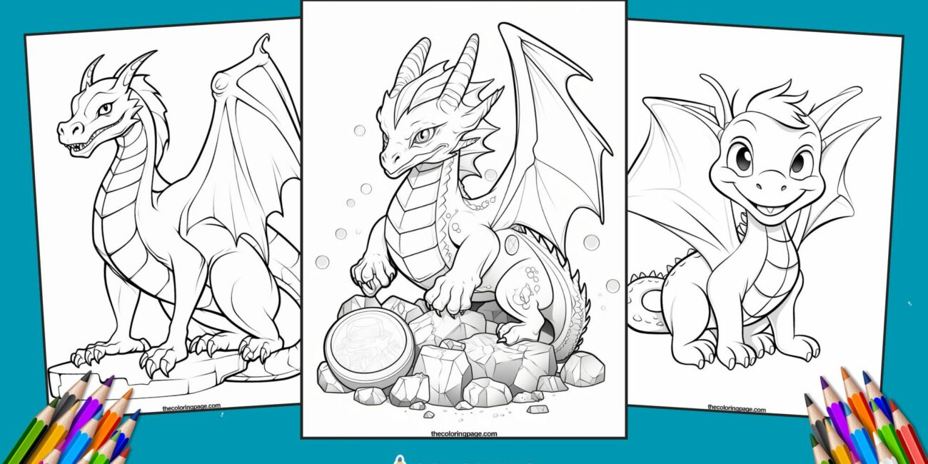 40 Free Dragon Coloring Pages For Kids