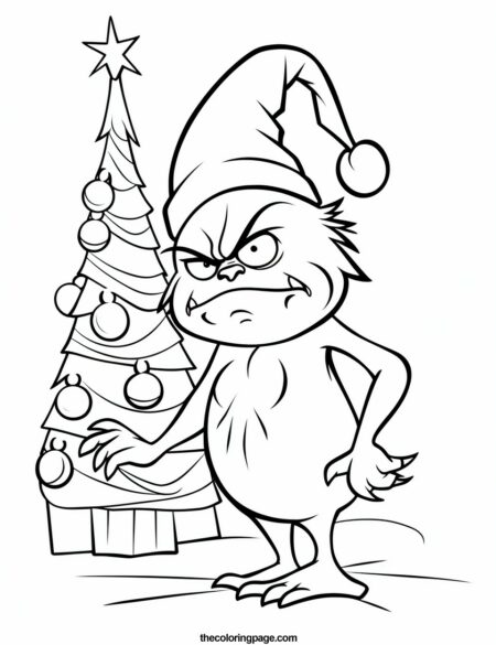 30 Free Grinch Coloring Pages for kids - Free & Easy Download ...