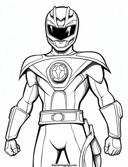25 Free Power Ranger Coloring Pages for Kids - Free & Downloadable ...