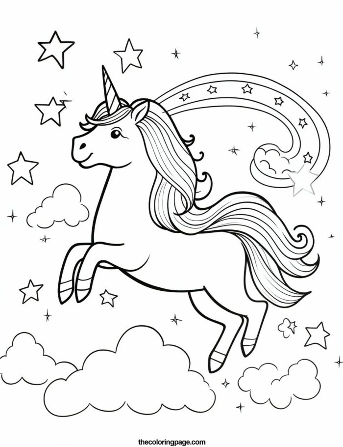 30 Free Unicorn Coloring Pages For Kids - Free to Download and Color ...