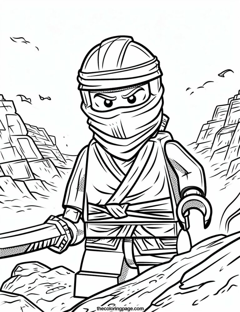 50 Free Lego Ninjago Coloring Pages - Perfect for Little Artists ...