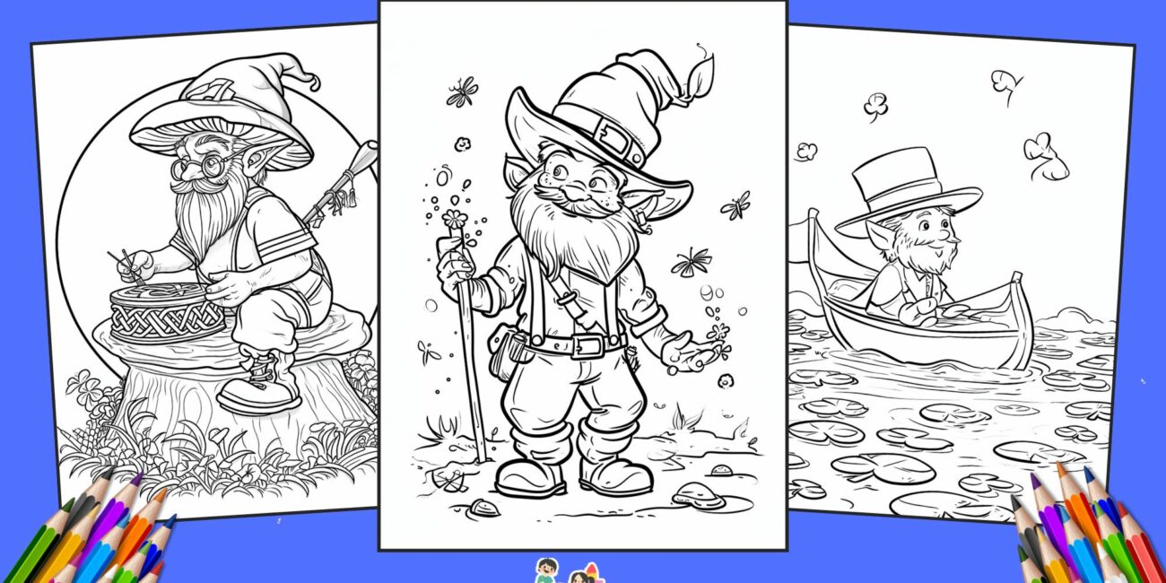 25 Free Leprechaun Coloring Pages For Kids