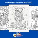 30 Free Astronaut Coloring Pages For Kids