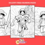 30 Free Luffy Coloring Pages For Kids