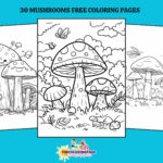 30 Free Mushrooms Coloring Pages For Kids