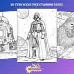 30 Free Star Wars Coloring Pages